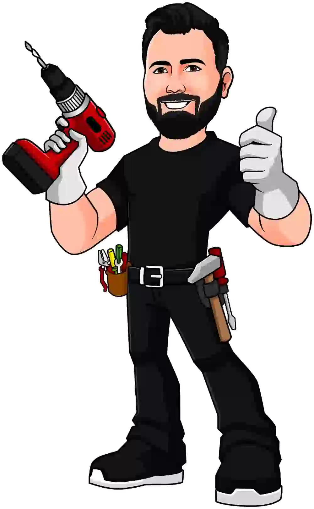 Hausmeister Illustration